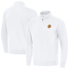 NHL Boston Bruins Antigua Victory Quarter-Zip Pullover Top