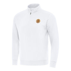 NHL Boston Bruins Antigua Victory Quarter-Zip Pullover Top