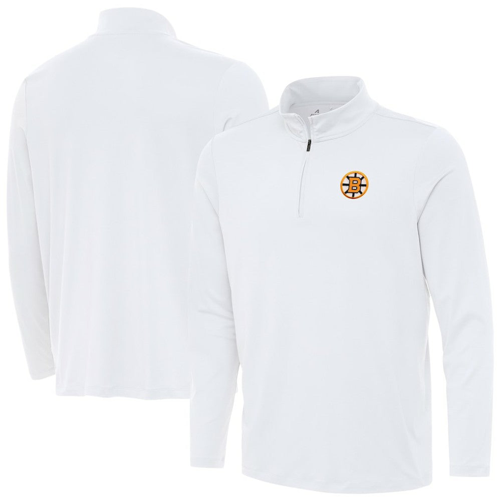 NHL Boston Bruins Antigua Reprocess Quarter-Zip Pullover