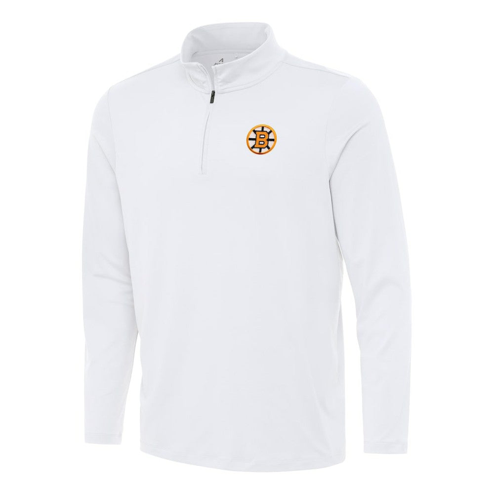 NHL Boston Bruins Antigua Reprocess Quarter-Zip Pullover