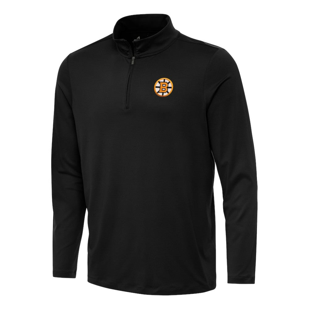NHL Boston Bruins Antigua Reprocess Quarter-Zip Pullover
