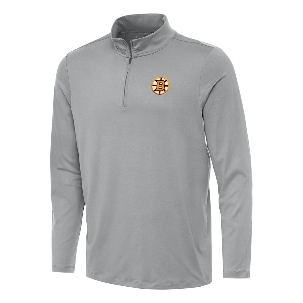NHL Boston Bruins Antigua Reprocess Quarter-Zip Pullover