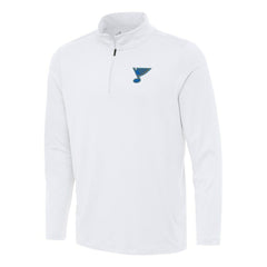 NHL St. Louis Blues Antigua Reprocess Quarter-Zip Pullover