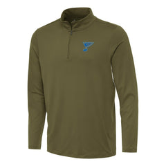 NHL St. Louis Blues Antigua Reprocess Quarter-Zip Pullover