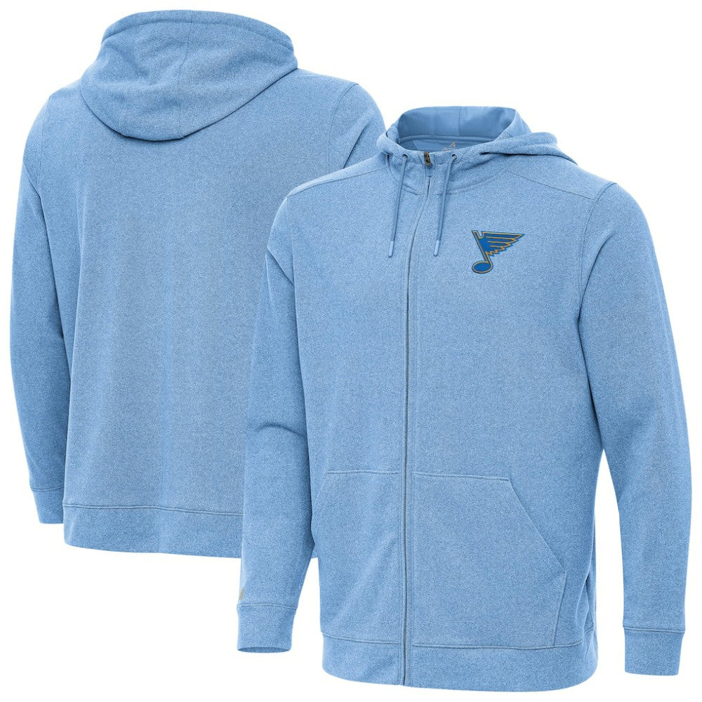 NHL St. Louis Blues Antigua Effortless Full-Zip Hoodie