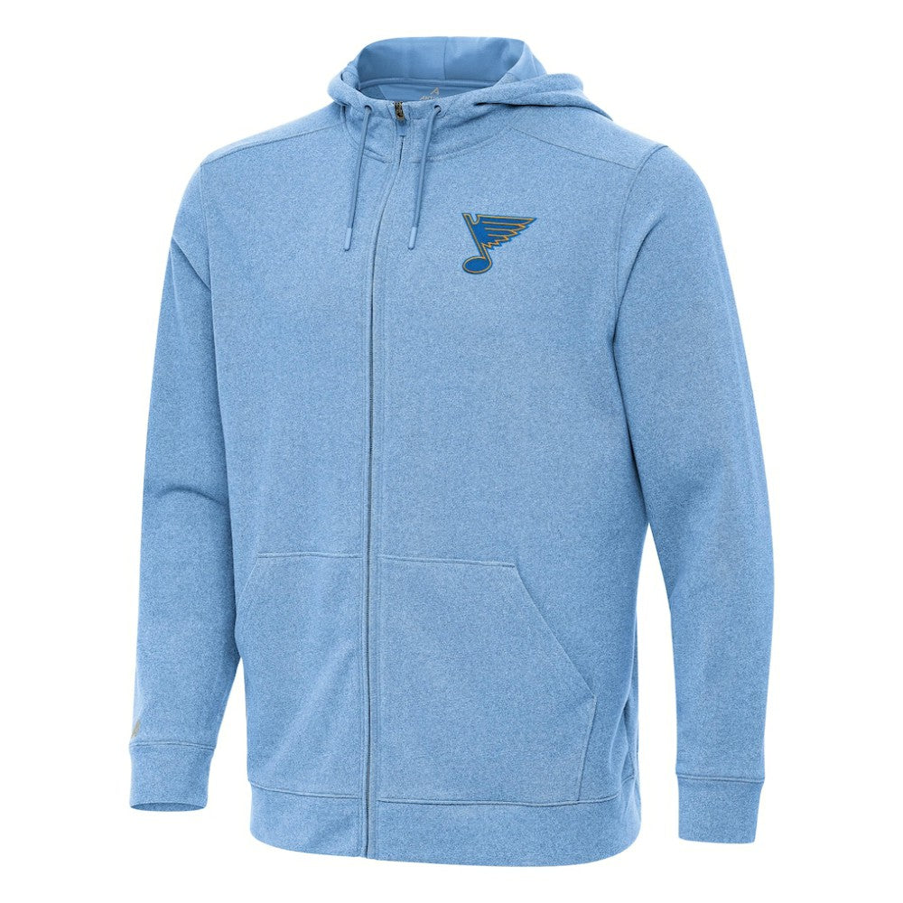 NHL St. Louis Blues Antigua Effortless Full-Zip Hoodie