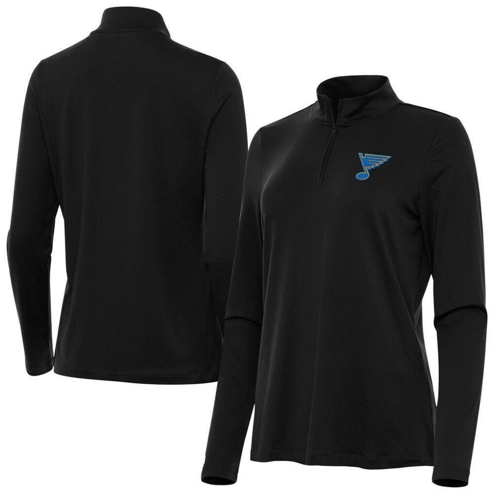NHL St. Louis Blues Antigua Women's Reprocess Quarter-Zip Pullover