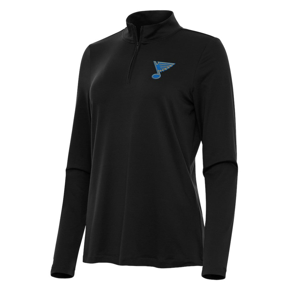 NHL St. Louis Blues Antigua Women's Reprocess Quarter-Zip Pullover