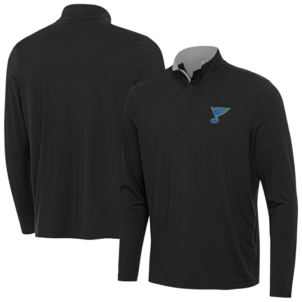 NHL St. Louis Blues Antigua Content Quarter-Zip Jacket