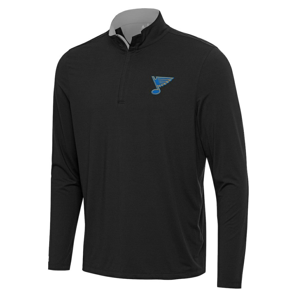 NHL St. Louis Blues Antigua Content Quarter-Zip Jacket