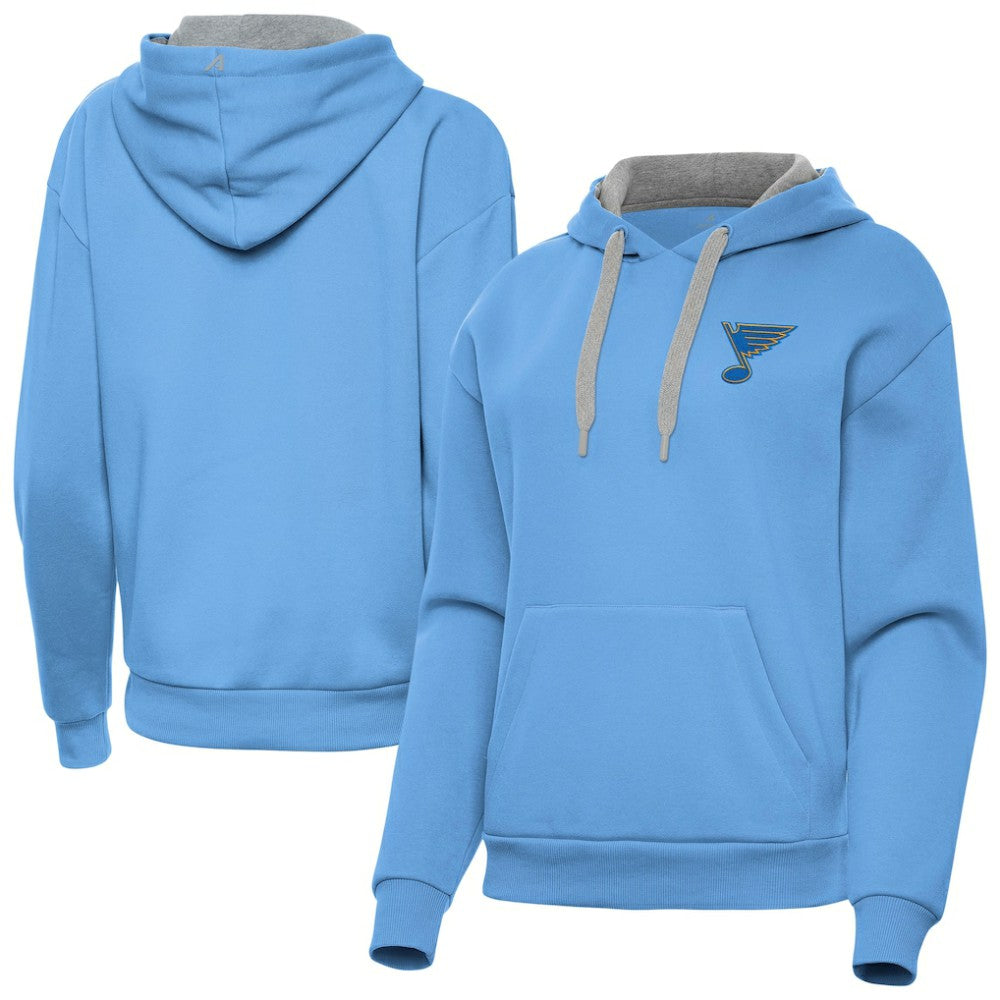 NHL St. Louis Blues Antigua Women's Victory Pullover Hoodie
