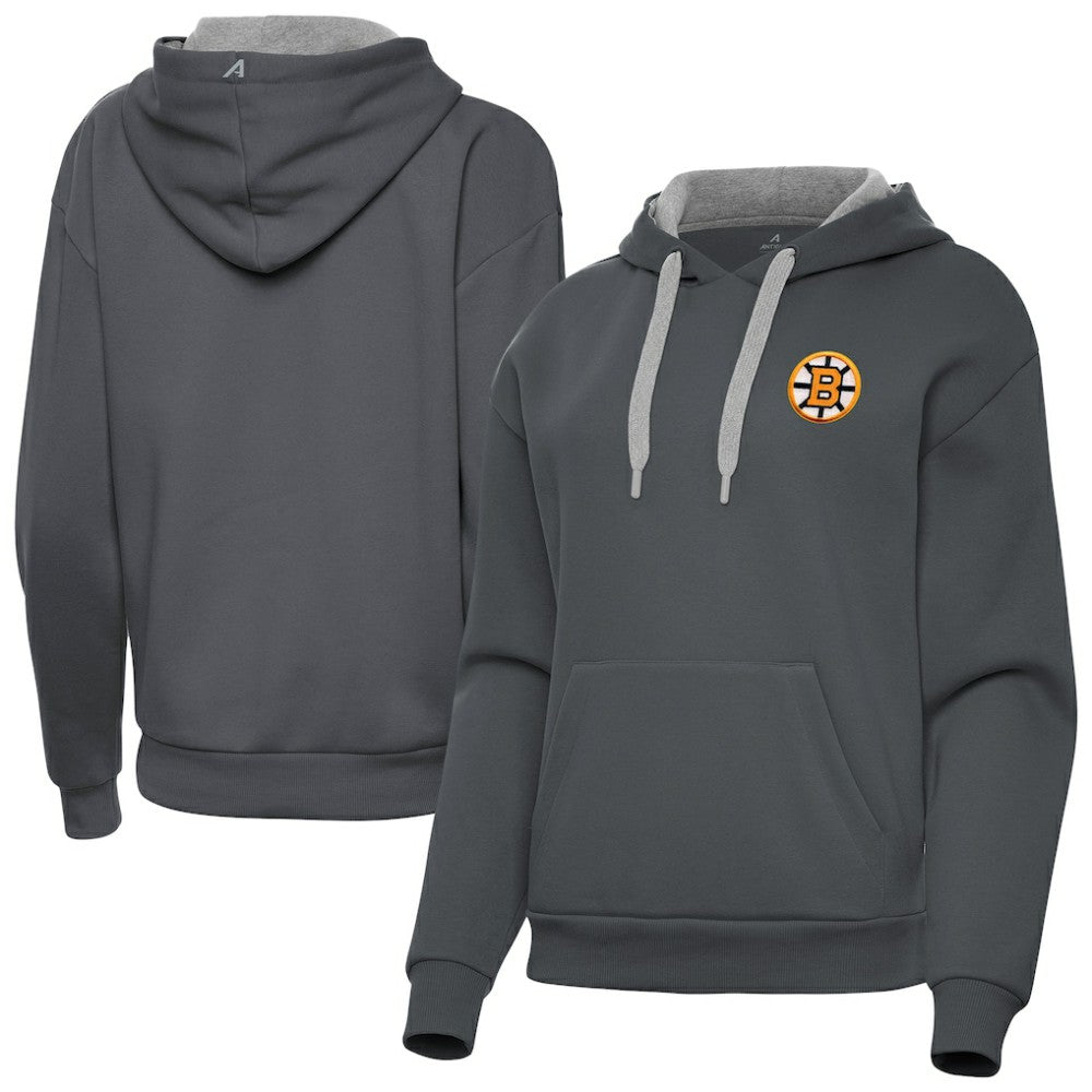 NHL Boston Bruins Antigua Women's Victory Pullover Hoodie