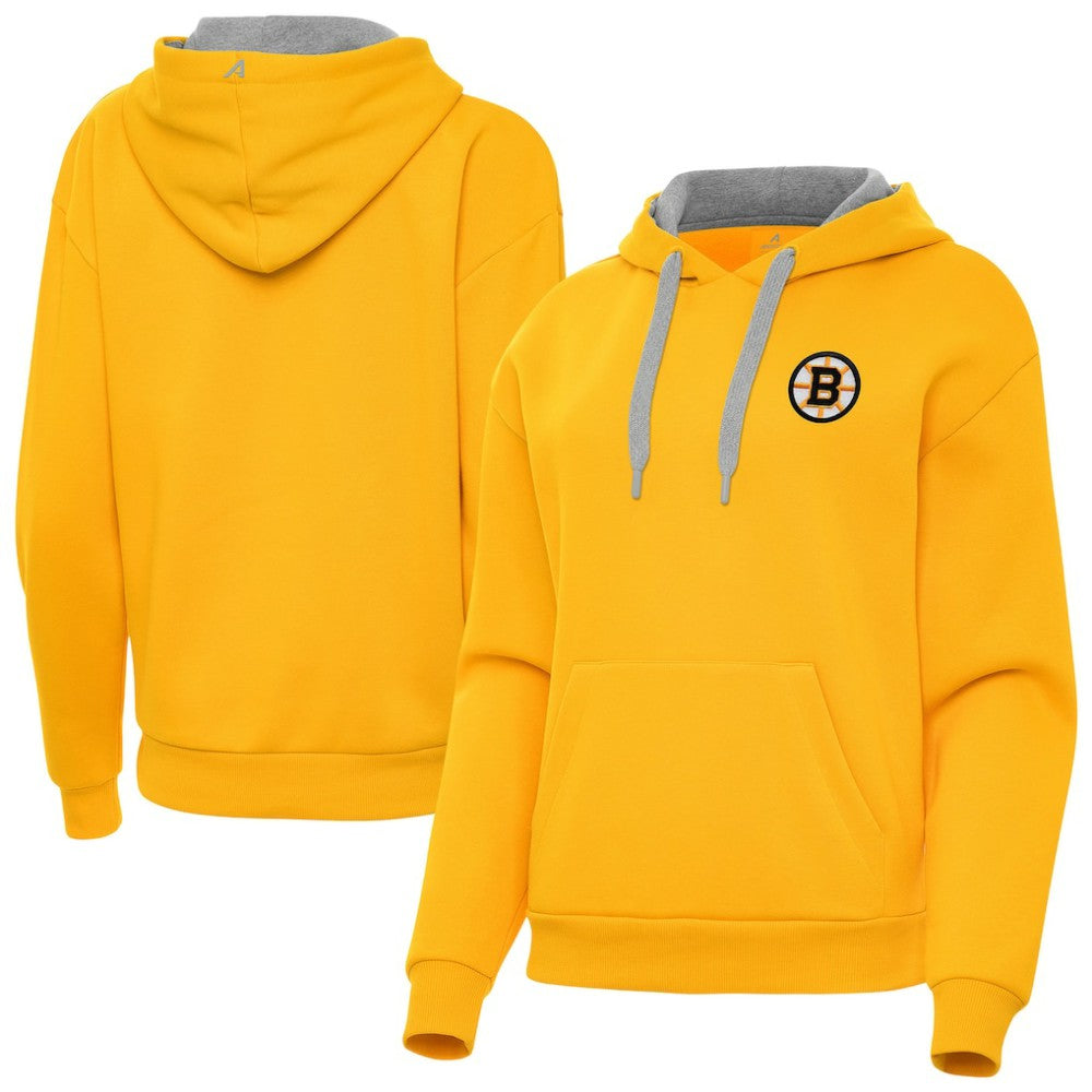 NHL Boston Bruins Antigua Women's Victory Pullover Hoodie