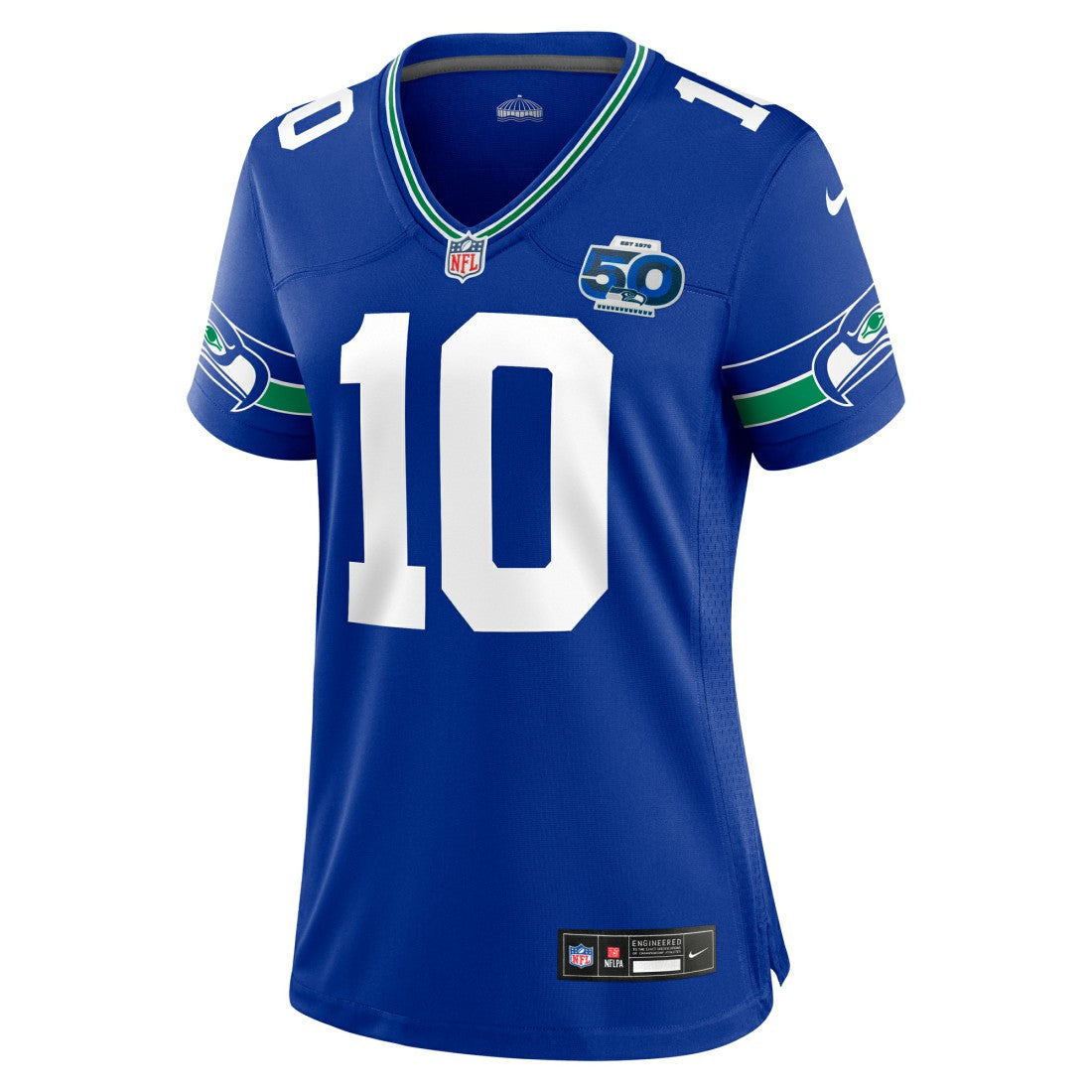 Cooper Kupp  Women's Alternate 50th Season Game Jersey - Seattle Seahawks Jerseys