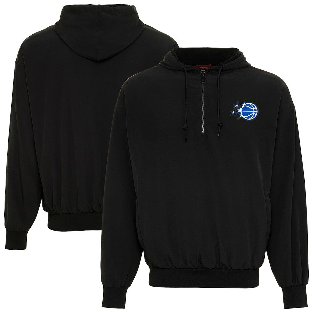 NBA Sportiqe Unisex Winfield Quarter-Zip Fleece Hoodie