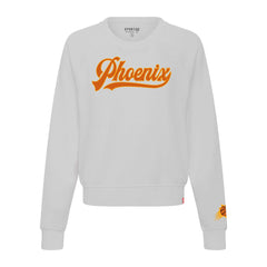 Phoenix Suns Sportiqe Women's Genuine Issue Collection Ashlyn Raglan Sweatshirt