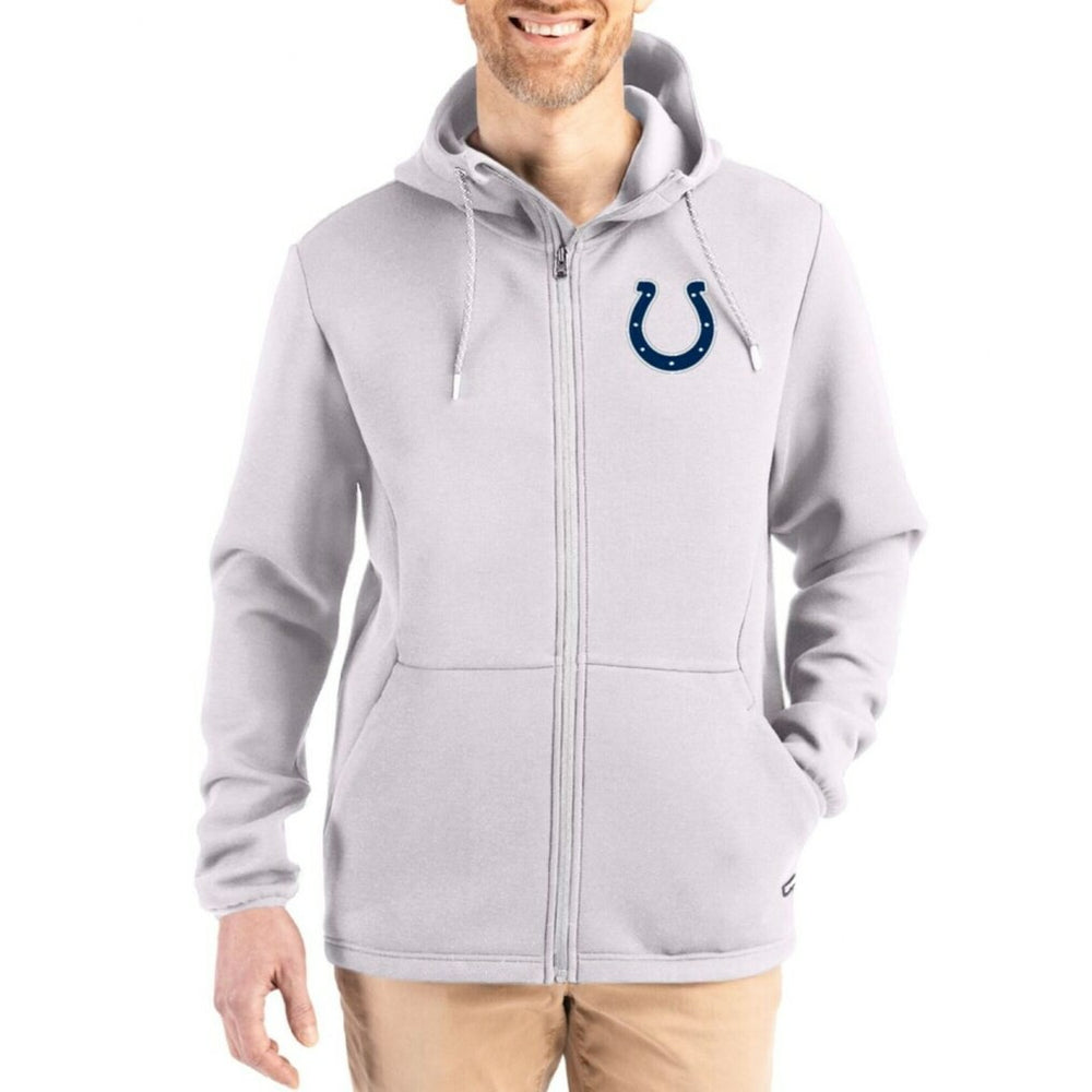 Cutter & Buck Roam Epic Comfort Recycled Full-Zip Hoodie Jacket - Indianapolis Colts Hoodies
