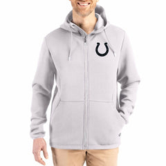 Cutter & Buck Roam Epic Comfort Recycled Full-Zip Hoodie Jacket - Indianapolis Colts Hoodies