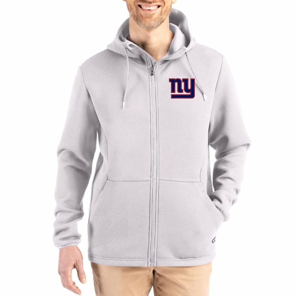 Cutter & Buck Roam Epic Comfort Recycled Full-Zip Hoodie Jacket - New York Giants Hoodies