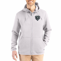 Cutter & Buck Roam Epic Comfort Recycled Full-Zip Hoodie Jacket - Chicago Bears Hoodies