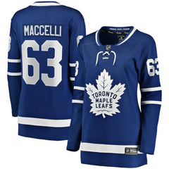 NHL Matias Maccelli Toronto Maple Leafs Fanatics Women's Home Breakaway Jersey