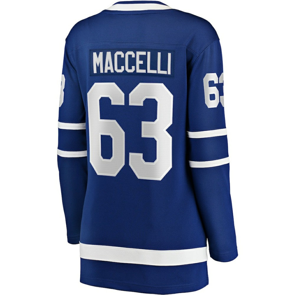 NHL Matias Maccelli Toronto Maple Leafs Fanatics Women's Home Breakaway Jersey