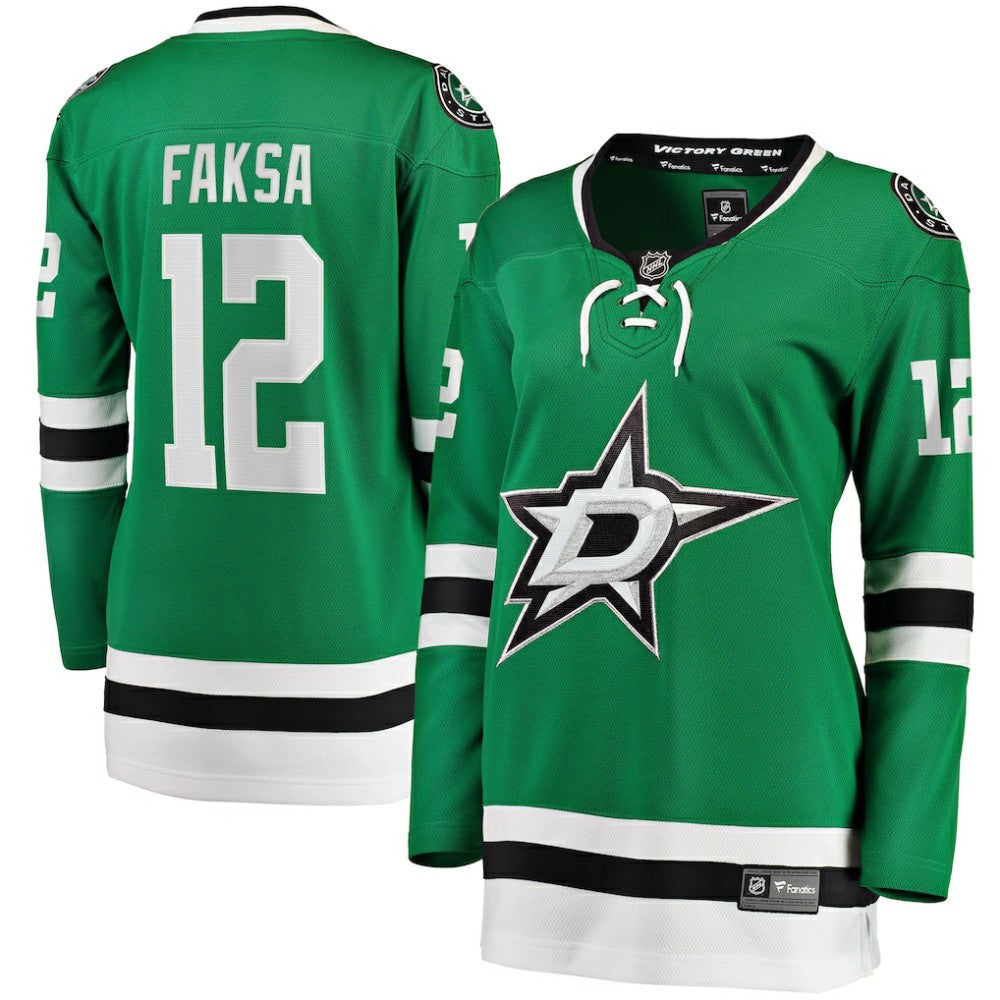 NHL Radek Faksa Dallas Stars Fanatics Women's Home Breakaway Jersey