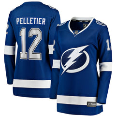NHL Jakob Pelletier Tampa Bay Lightning Fanatics Women's Home Breakaway Jersey