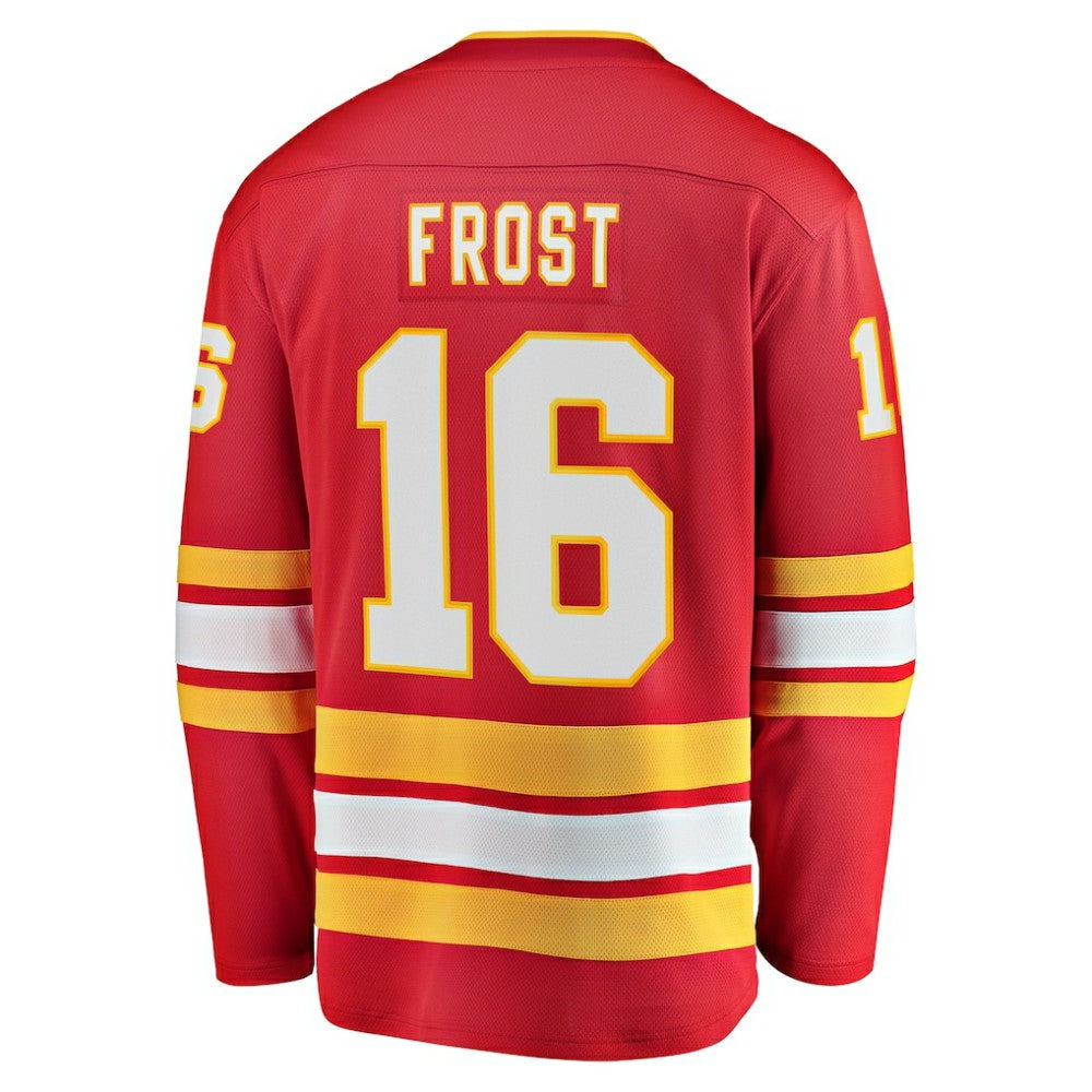 NHL Morgan Frost Calgary Flames Fanatics Home Breakaway Jersey