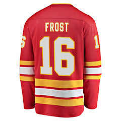 NHL Morgan Frost Calgary Flames Fanatics Home Breakaway Jersey