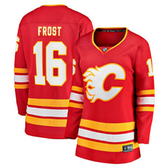 NHL Morgan Frost Calgary Flames Fanatics Women's Home Breakaway Jersey
