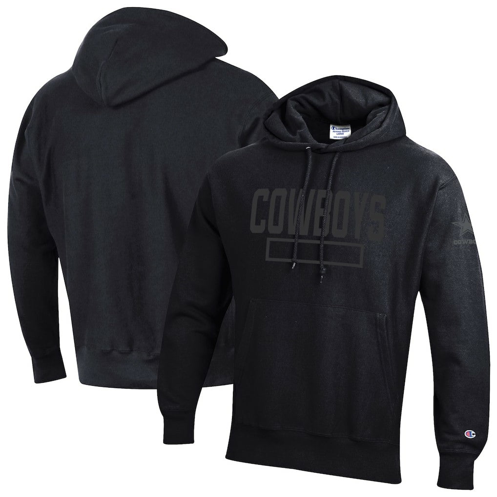 Tonal Reverse Weave Fleece Hoodie - Dallas Cowboys Hoodies
