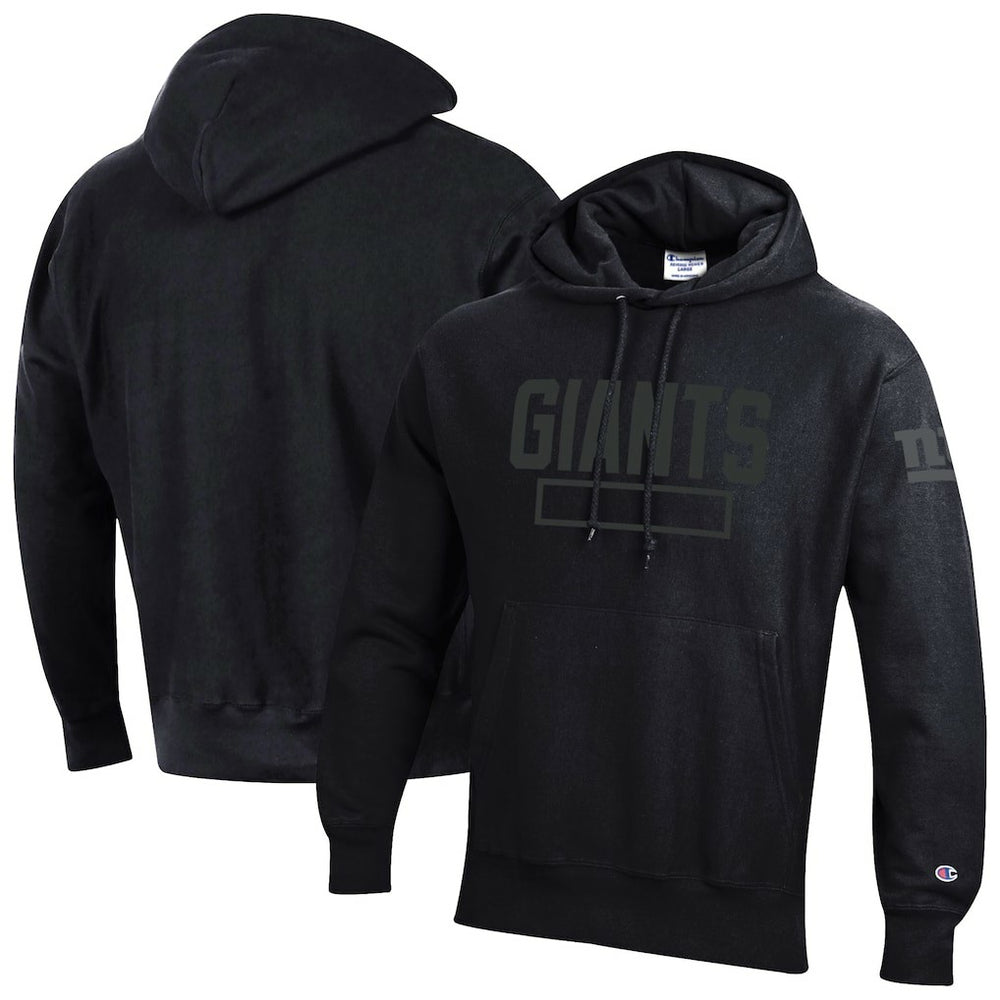 Tonal Reverse Weave Fleece Hoodie - New York Giants Hoodies
