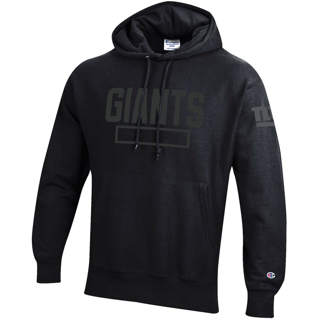 Tonal Reverse Weave Fleece Hoodie - New York Giants Hoodies
