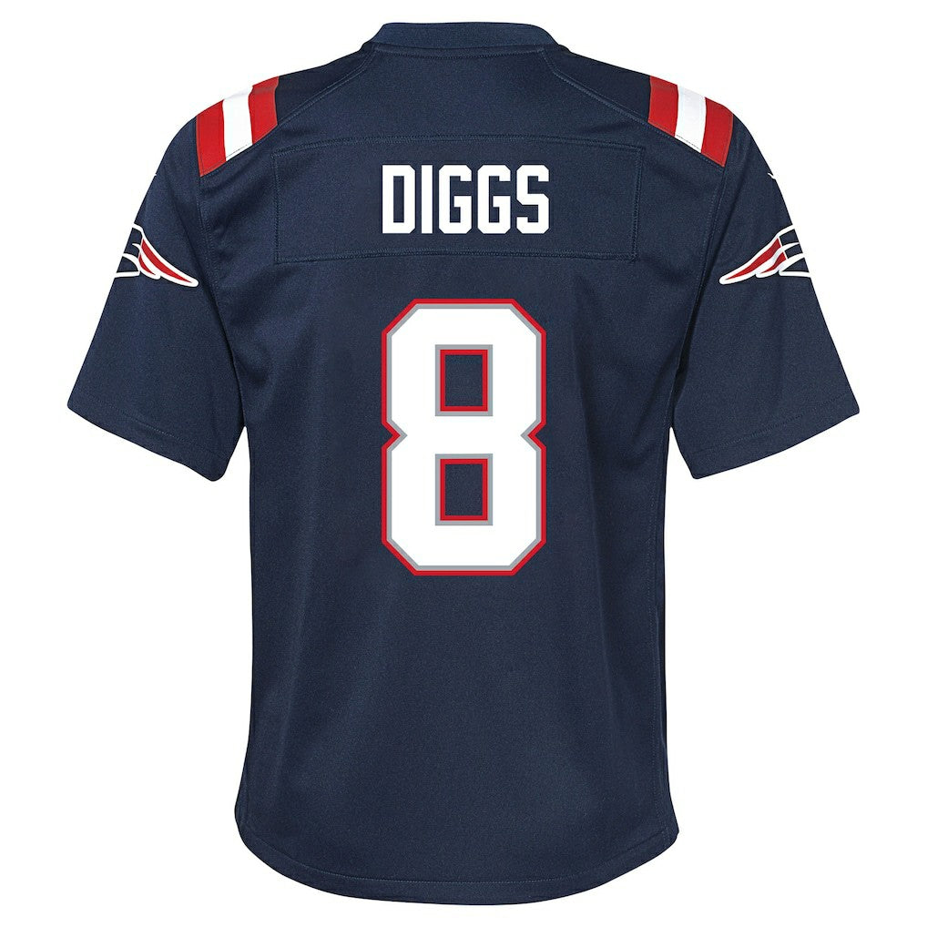 Stefon Diggs  Youth Team Game Jersey - New England Patriots Jerseys
