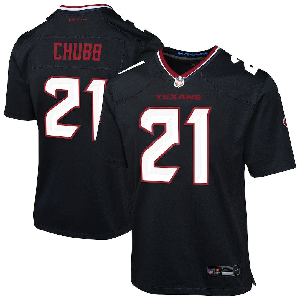 Nick Chubb  Youth Team Game Jersey - Houston Texans Jerseys