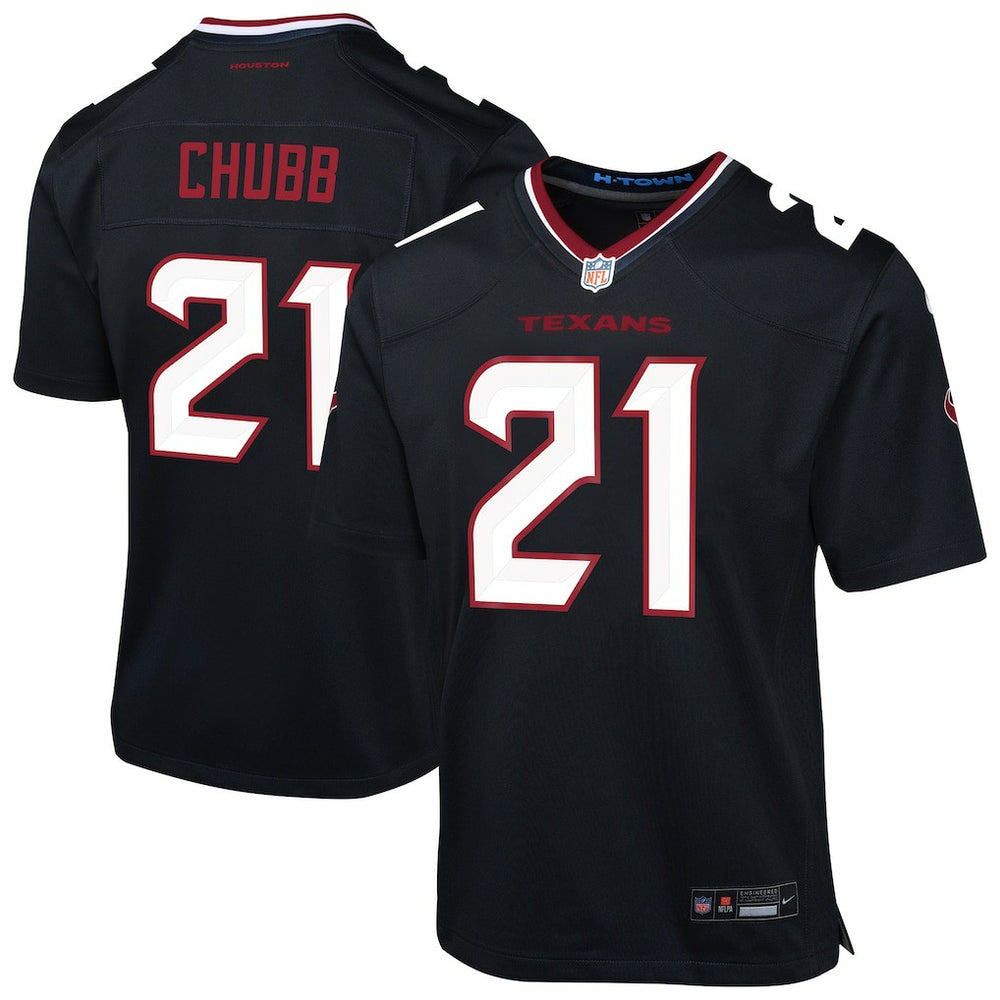 Nick Chubb  Youth Team Game Jersey - Houston Texans Jerseys