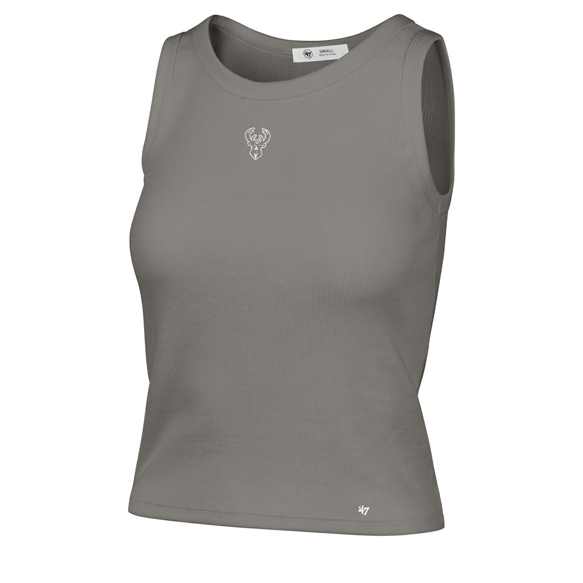 47 brand Milwaukee Bucks '47 Women's Cropped Skyhook Baby Rib Tank