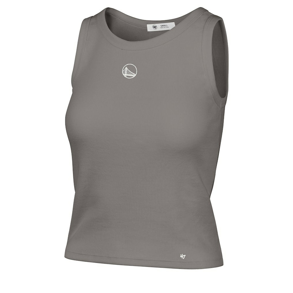 47 brand Golden State Warriors '47 Women's Cropped Skyhook Baby Rib Tank sale