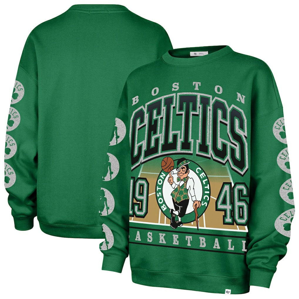 47 brand Boston Celtics '47 Women's Go Big Oversized Sweatshirt
