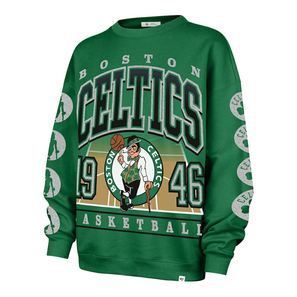 47 brand Boston Celtics '47 Women's Go Big Oversized Sweatshirt