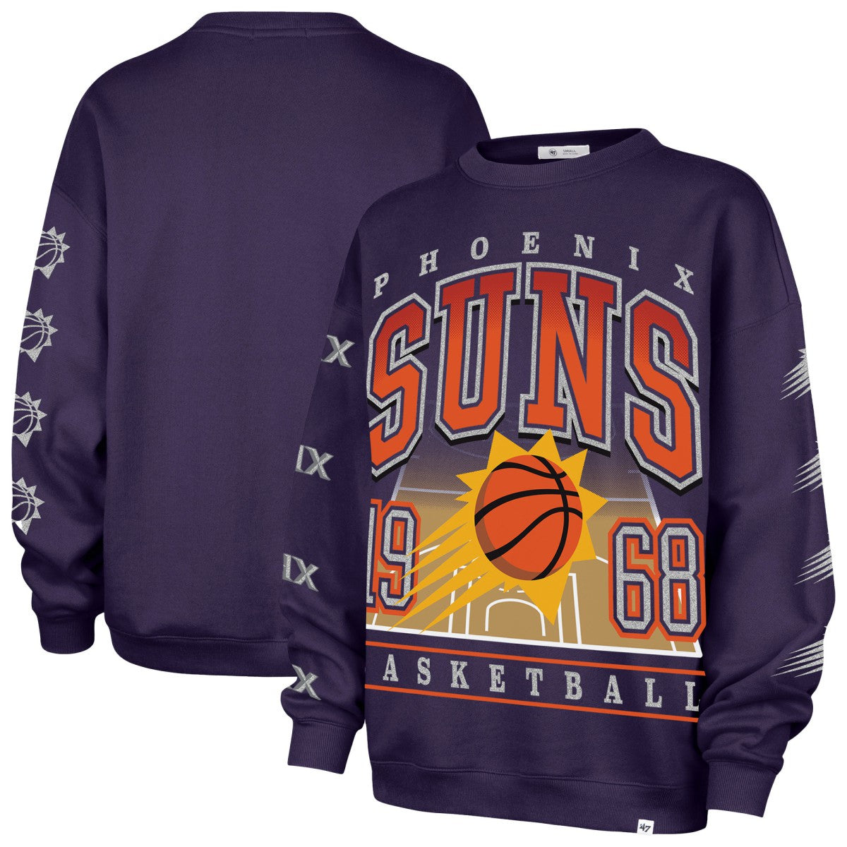 47 brand Phoenix Suns '47 Women's Go Big Oversized Sweatshirt
