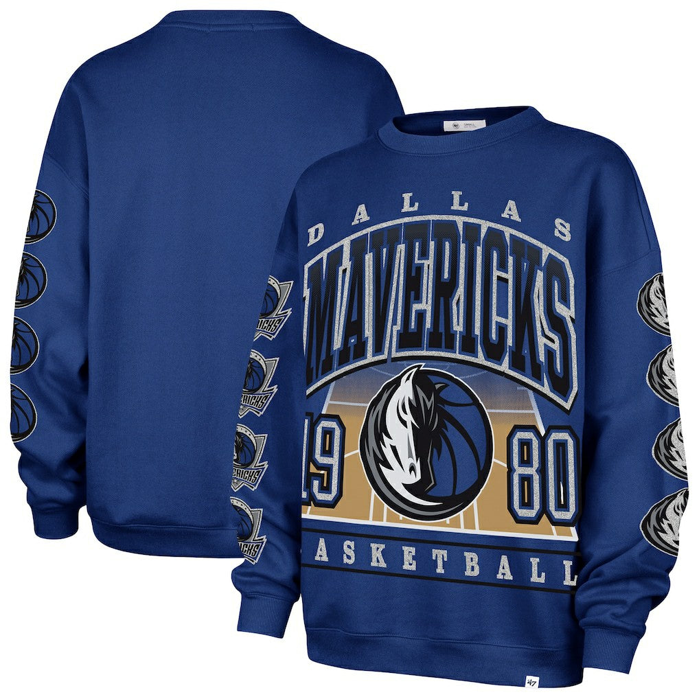 47 brand Dallas Mavericks '47 Women's Go Big Oversized Sweatshirt sale