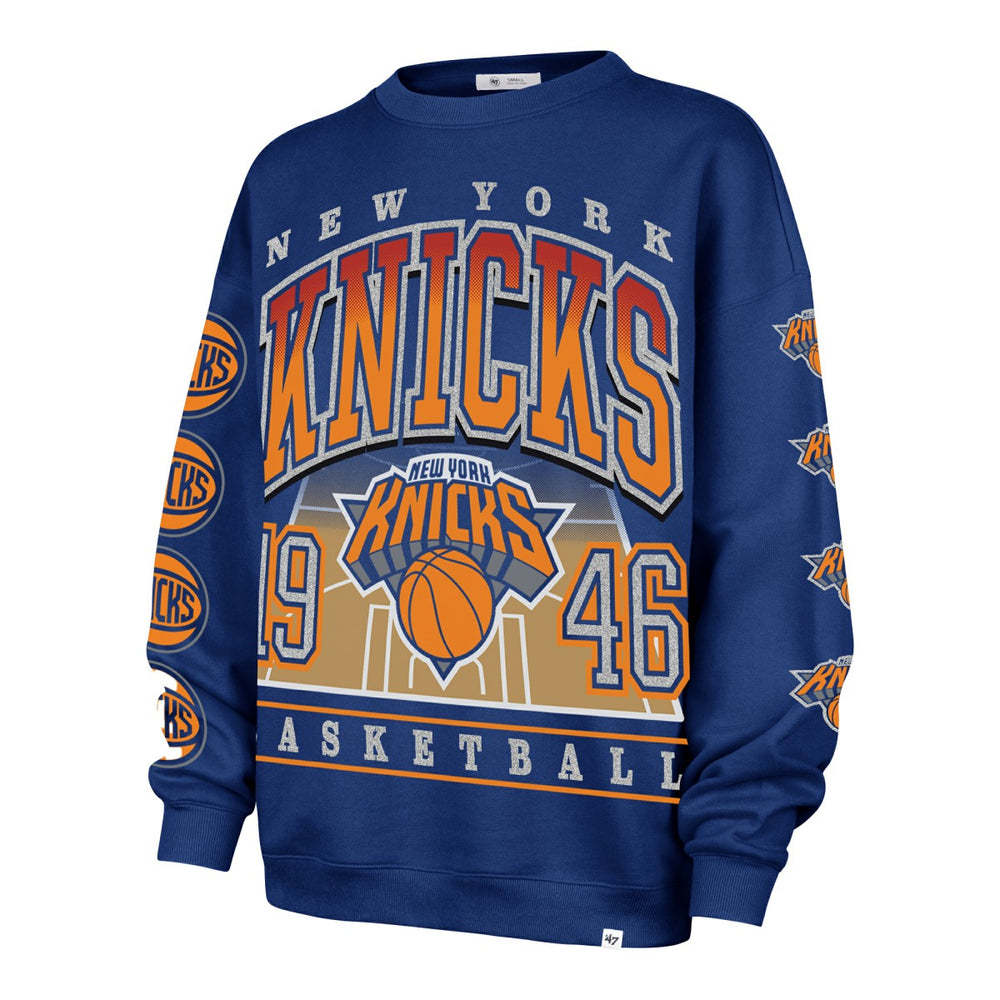 47 brand New York Knicks '47 Women's Go Big Oversized Sweatshirt