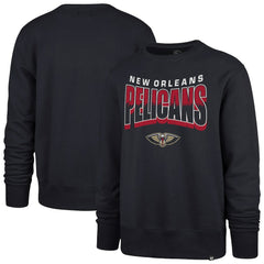 47 brand New Orleans Pelicans '47 Unisex Brush By Headline Crewneck Sweatshirt