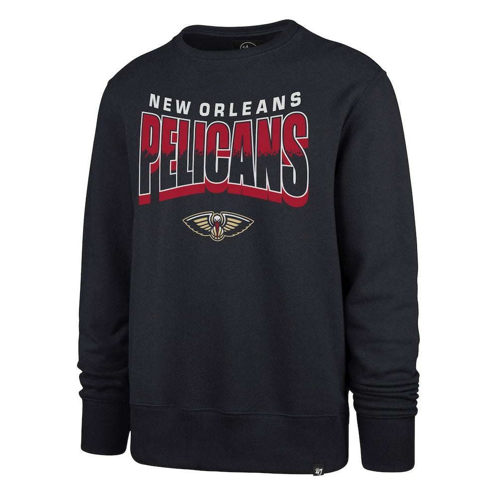 47 brand New Orleans Pelicans '47 Unisex Brush By Headline Crewneck Sweatshirt