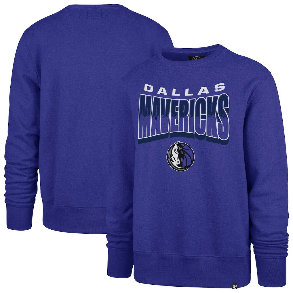 47 brand Dallas Mavericks '47 Unisex Brush By Headline Crewneck Sweatshirt sale