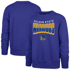 47 brand Golden State Warriors '47 Unisex Brush By Headline Crewneck Sweatshirt sale