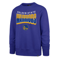 47 brand Golden State Warriors '47 Unisex Brush By Headline Crewneck Sweatshirt sale