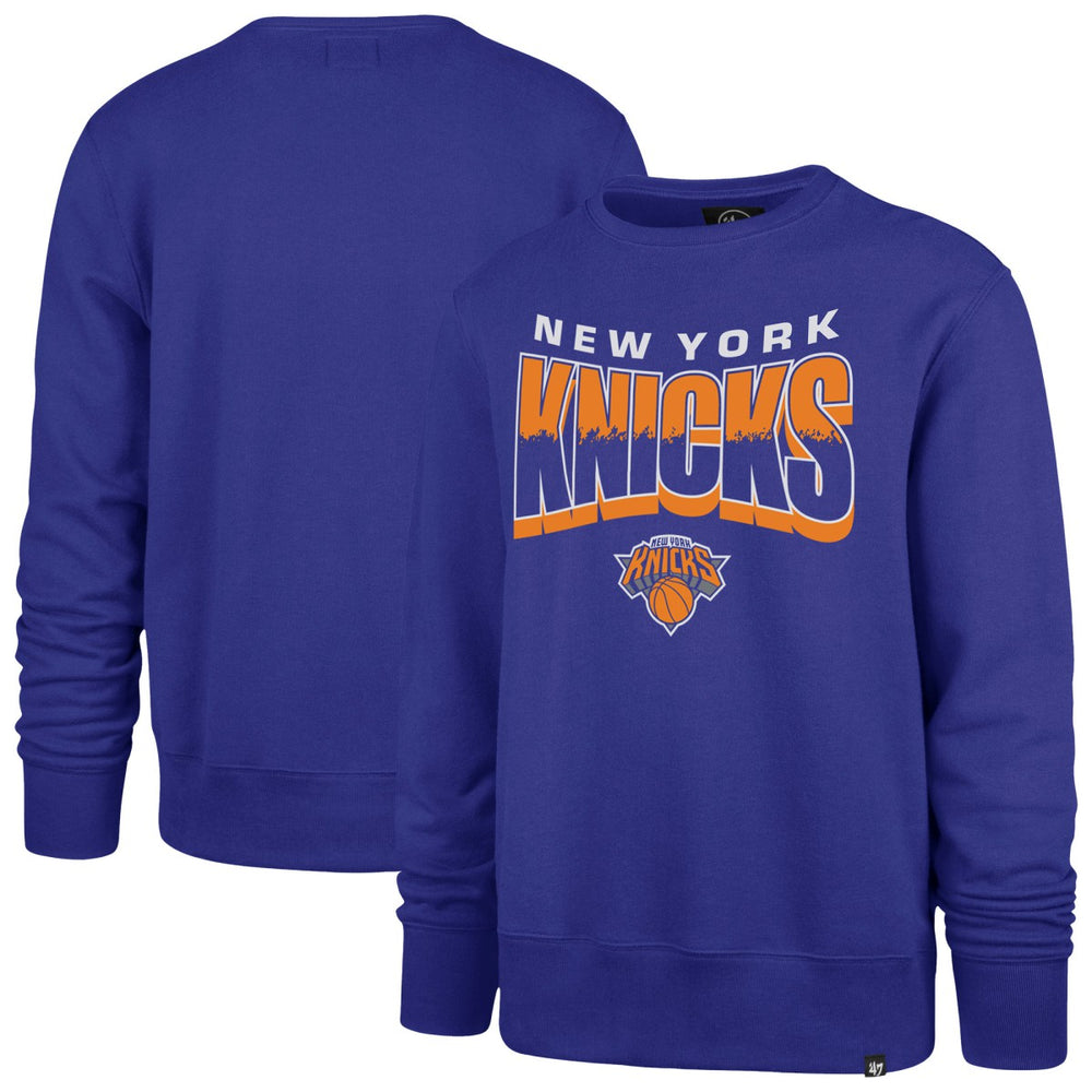 47 brand New York Knicks '47 Unisex Brush By Headline Crewneck Sweatshirt